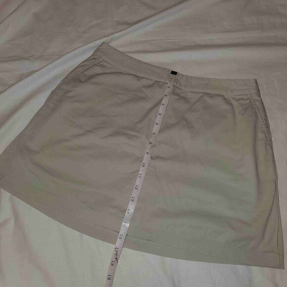 Adidas Khaki stretch athletic skort 10 - Picture 3 of 12